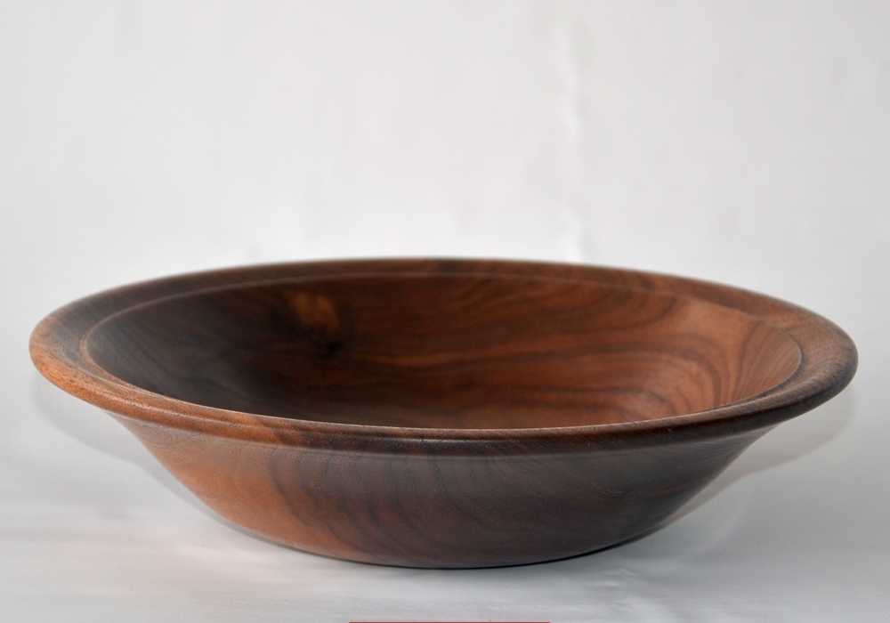 Walnut Bowl in a Bowl